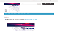 Desktop Screenshot of messa.nl