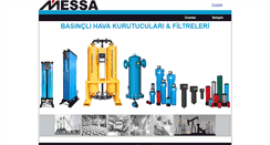 Desktop Screenshot of messa.com.tr