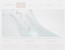 Tablet Screenshot of messa.com